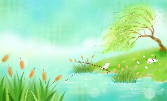 PSD 나무 식물 한마리 사계절 계절 호수 나비 곤충 백그라운드 일러스트 자연 낚시 풍경 사람없음 물 여름 반려동물 강 여름풍경 풀 낚싯대 강아지 강가 버드나무 계절백그라운드 국내일러스트 자연요소 동물 1 레저 낚시용품 개 생태계 파일형식 여름_계절