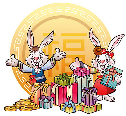 EPS 동물 척추동물 캐릭터 육지동물 동물캐릭터 돈 두마리 일러스트 포유류 전통캐릭터 새해 선물 미소 웃음 이벤트 선물상자 동전 십이지신 운세 토끼띠 토끼 전통의상 한복 신년캐릭터 토끼캐릭터 금화 신묘년 새해선물 일러캐릭터 한국전통 전통 2 표정 반려동물 상자 재산 황금 2011년 파일형식 벡터 명절선물
