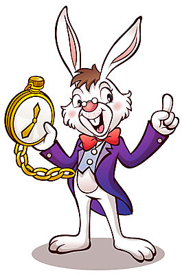 EPS 동물 척추동물 캐릭터 한마리 육지동물 시계 동물캐릭터 일러스트 포유류 손가락 새해 애니멀프린트 미소 웃음 손짓 십이지신 운세 토끼띠 토끼 토끼캐릭터 신묘년 회중시계 일러캐릭터 1 손 모션 표정 반려동물 2011년 파일형식 벡터