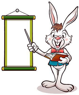 EPS 동물 척추동물 캐릭터 한마리 육지동물 동물캐릭터 일러스트 포유류 수업 교재 새해 애니멀프린트 미소 웃음 책 십이지신 운세 토끼띠 토끼 가르침 강의 두루마리 토끼캐릭터 족자 지시봉 신묘년 일러캐릭터 1 교육 표정 반려동물 2011년 파일형식 벡터