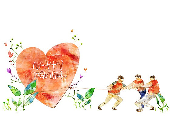 전신 PSD 남자 줄 일러스트 노동자 희망프로젝트 사랑 서기 사람 성인 세명 희망 하트 사회 사회이슈 사회복지 복지 줄다리기 남자만 성인남자만 성인만 국내일러스트 모양 직업 감정 컨셉 모션 놀이 공동체 파일형식