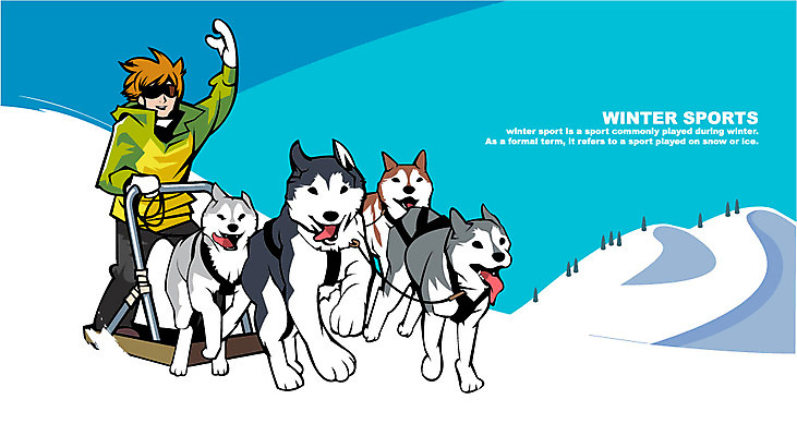 EPS 전신 동물 계절 남자 스포츠 겨울 여러마리 일러스트 포유류 자연 레저 겨울스포츠 한명 서기 사람 성인 레포츠 설원 눈 개 시베리안허스키 역동적 썰매 개썰매 남자만 남자한명만 성인남자만 성인만 국내일러스트 자연요소 1 다수 컨셉 모션 날씨 눈_날씨 생태계 파일형식 벡터