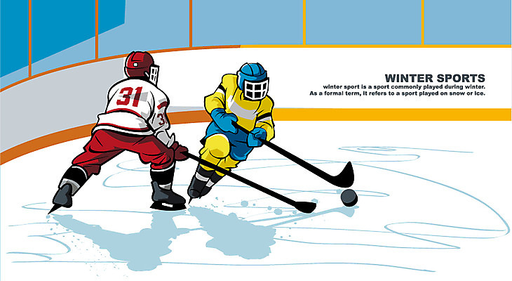 EPS 전신 계절 남자 스포츠 겨울 일러스트 자연 레저 겨울스포츠 서기 사람 성인 두명 레포츠 역동적 아이스하키 빙판 얼음판 아이스하키선수 아이스하키장 남자만 성인남자만 성인만 국내일러스트 컨셉 모션 운동선수 얼음 생태계 하키 파일형식 벡터