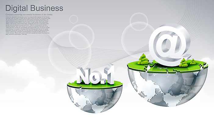 EPS 기호 지구 백그라운드 일러스트 디지털백그라운드 비즈니스 초원 사람없음 넘버원 디지털비즈니스 골뱅이기호 국내일러스트 문자 파일형식 벡터