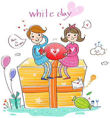 EPS 전신 구름 커플 여자 남자 프로포즈 일러스트 화이트데이 데이이벤트 사탕 선물 사랑 미소 웃음 사람 앉기 이벤트 성인 두명 선물상자 하트 편지 풍선 성인만 국내일러스트 카드프레임 자연요소 모양 기념일 감정 관계 모션 디저트 프레임 표정 상자 파일형식 벡터