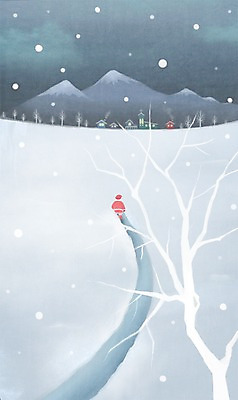 PSD 나무 기념일 백그라운드 크리스마스 겨울 일러스트 산 주택 따뜻함 한명 사람 산타클로스 눈 눈길 겨울배경 국내일러스트 자연요소 식물 1 계절 길 날씨 눈_날씨 이벤트 건물 파일형식