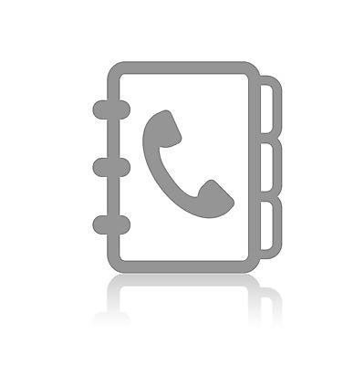 EPS 아이콘 사람없음 픽토그램 픽토그램아이콘 심플 전화번호부 2D아이콘 파일형식 벡터