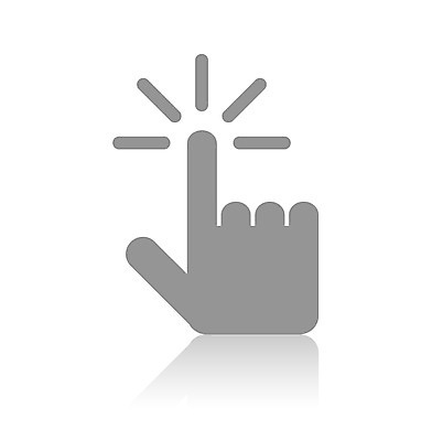 EPS 아이콘 손 손가락 버튼 사람없음 픽토그램 픽토그램아이콘 심플 클릭 2D아이콘 신체부위 파일형식 벡터