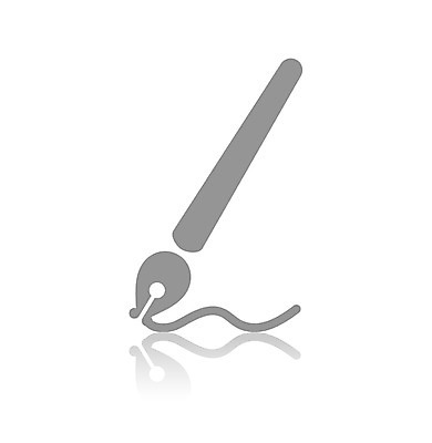 EPS 아이콘 사람없음 픽토그램 필기구 만년필 픽토그램아이콘 오브젝트 심플 2D아이콘 문구용품 펜 파일형식 벡터