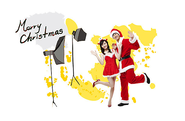 전신 PSD 편집 편집이미지 손 커플 옷 여자 기념일 남자 포즈 크리스마스 조명 서기 미소 웃음 사람 동양인 이벤트 20대 성인 두명 산타클로스 촬영 한국인 흔들림 합성 청년만 성인만 이미지편집 관계 모션 표정 인종 청년 신체부위 파일형식