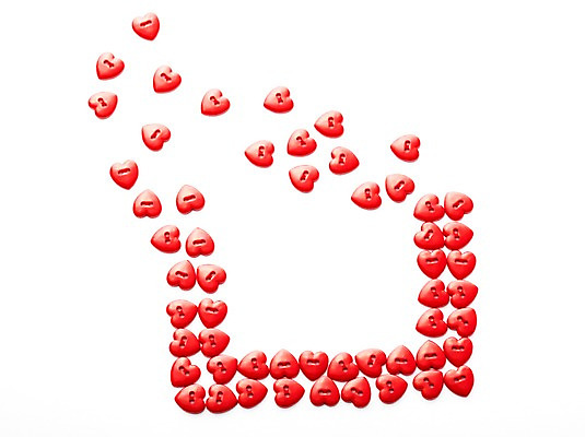 포토 JPG 스튜디오촬영 백그라운드 단추 실내 사람없음 장식 빨간색 여러개 하트 바느질도구 오브젝트 국내포토 모양 컬러 다수 내부 파일형식