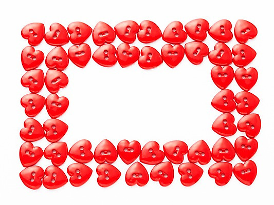 포토 JPG 스튜디오촬영 백그라운드 단추 실내 사람없음 빨간색 사각형 하트 바느질도구 오브젝트 국내포토 모양 도형 컬러 내부 파일형식