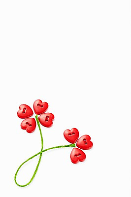 포토 JPG 스튜디오촬영 모양 백그라운드 꽃무늬 단추 실내 사람없음 하트 실 바느질도구 오브젝트 국내포토 꽃 무늬 내부 파일형식