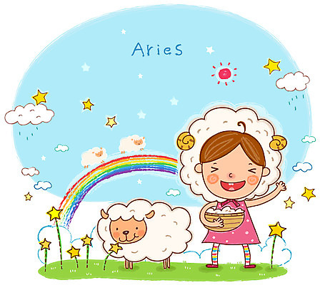 EPS 전신 동물 구름 캐릭터 별 어린이 무지개 일러스트 하늘 한명 서기 미소 웃음 사람 소녀 태양 별자리 양 별자리캐릭터 양자리 여자만 여자한명만 어린이만 소녀만 소녀한명만 일러캐릭터 자연요소 1 여자 포유류 모션 표정 파일형식 벡터