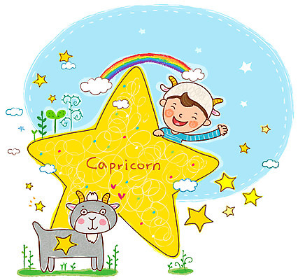 EPS 동물 구름 캐릭터 한마리 별 어린이 무지개 일러스트 하늘 염소 한명 미소 웃음 사람 소년 상반신 별자리 별자리캐릭터 염소자리 남자만 남자한명만 어린이만 소년만 소년한명만 일러캐릭터 자연요소 1 남자 포유류 표정 파일형식 벡터