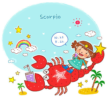 EPS 나무 동물 구름 캐릭터 한마리 별 음료 어린이 무지개 일러스트 하늘 한명 미소 웃음 사람 소녀 야자수 태양 주스 별자리 전갈 별자리캐릭터 전갈자리 여자만 여자한명만 어린이만 소녀만 소녀한명만 일러캐릭터 자연요소 식물 1 여자 절지류 표정 파일형식 벡터