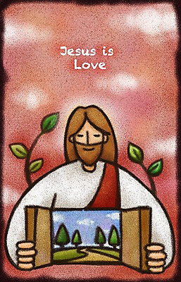 PSD 나무 구름 기독교 종교 길 일러스트 창문 나뭇잎 사랑 한명 예수 국내일러스트 자연요소 식물 1 감정 잎 사람 신_종교 파일형식