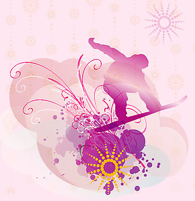 EPS 실루엣 스포츠 백그라운드 무늬 패턴 일러스트 스키 한명 사람 컬러풀 퓨전 팝아트 국내일러스트 1 컬러 겨울스포츠 촬영기법 그림 파일형식 벡터