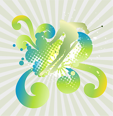 EPS 실루엣 스포츠 백그라운드 무늬 패턴 일러스트 스키 한명 사람 컬러풀 운동 퓨전 팝아트 국내일러스트 1 컬러 겨울스포츠 촬영기법 건강 그림 파일형식 벡터