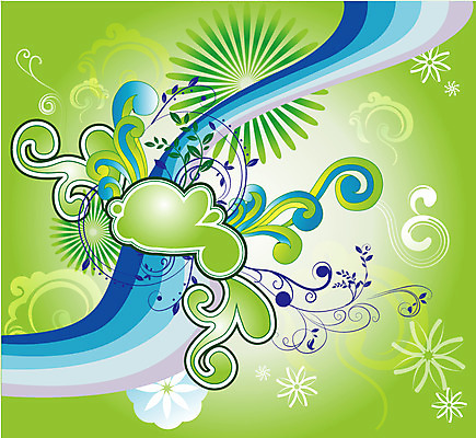 EPS 백그라운드 무늬 패턴 일러스트 사람없음 연두색 파란색 퓨전 팝아트 국내일러스트 컬러 초록색 그림 파일형식 벡터