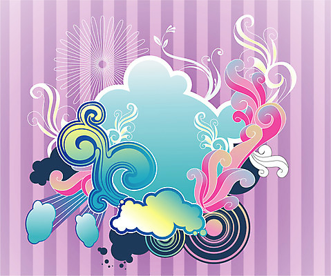 EPS 문양 꽃 백그라운드 무늬 패턴 일러스트 사람없음 컬러풀 퓨전 팝아트 국내일러스트 식물 컬러 그림 파일형식 벡터