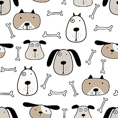 EPS 해외이미지 동물 무료이미지 디자인 종이 백그라운드 패턴 일러스트 자연 벽지 뼈 미술 그래픽 장식 반려동물 유행 검은색 흰색 직물 그룹 개 강아지 낙서 인쇄 시원함 만화 스케치 천 수집 포장지 그림 질감 코믹 손그림 불독 프랑스어 기르기 엘리먼트 포장소품 스타일 해외202009 해외202105 해외일러스트 문자 컬러 무늬 포장 포유류 문화예술 오브젝트 생태계 돌봄 포장재료 파일형식 벡터 무료콘텐츠