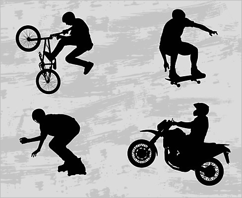 EPS 해외이미지 실루엣 스포츠 포즈 백그라운드 일러스트 장난 추상 거리 자전거 점프 기쁨 스케이트 오토바이 도시 스케이트보드 자신감 운전사 승차 헬멧 위험 묘기 속도 질감 롤러 무료 프리스타일 해외202009 해외일러스트 직업 감정 스포츠용품 컨셉 무늬 모션 촬영기법 바이크 보드_스포츠 보호장비 파일형식 벡터