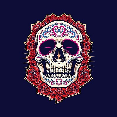 EPS 해외이미지 전통 디자인 배너 꽃 문화 백그라운드 스티커 꽃무늬 일러스트 텍스트 멕시코 잉크 골격 미술 그래픽 장식 컬러풀 장미 파티 머리 검은색 수확 죽음 인쇄 만화 설탕 문신 심볼 그림 복고 배지 나쁜 고딕 고립 마스코트 옛날 해골모형 호러 스타일 해외202009 해외일러스트 식물 컬러 북아메리카 무늬 농업 문화예술 이벤트 신체부위 모형 공포 파일형식 벡터