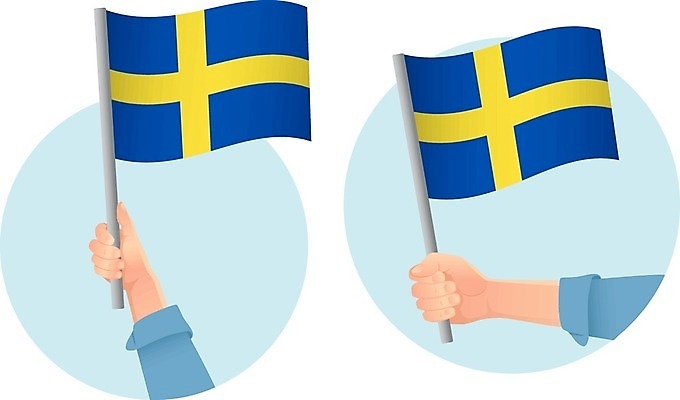 EPS 해외이미지 모양 손 물결 여행 컨셉 일러스트 손가락 성공 휴가 스웨덴 사람 이벤트 그래픽 세트 축제 자유 엄지손가락 축하 깃발 잡기 작음 심볼 사인 애국심 고립 독립 전국 해외202009 해외일러스트 모션 북유럽 신체부위 크기 파일형식 벡터