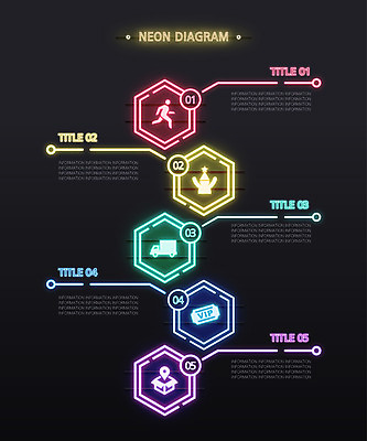 일러스트 사람없음 그래픽 세트 컬러풀 인포그래픽 심플 네온 육각형 국내일러스트 AI파일 도형 컬러 파일형식 벡터