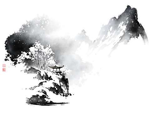 PSD 나무 설경 일러스트 캘리그라피 붓터치 한옥 풍경 사람없음 절벽 바위 나뭇가지 눈 절기 동양화 언덕 정자 번짐 산수화 입동 설산 국내일러스트 자연요소 식물 한국전통 건축물 계절 고건축 겨울 날씨 산 미술 돌_바위 파일형식 효과