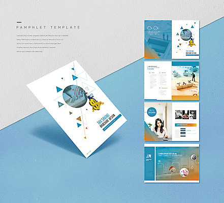 템플릿 캐릭터 ZIP 리플렛 팜플렛 20대 성인 금융 경제 파란색 노트북 달러 미니어처 한국인 성인여자한명만 인디자인 INDD 이미지템플릿 컬러 돈 사람 동양인 청년 전자제품 모형 여자한명만 성인여자만 파일형식