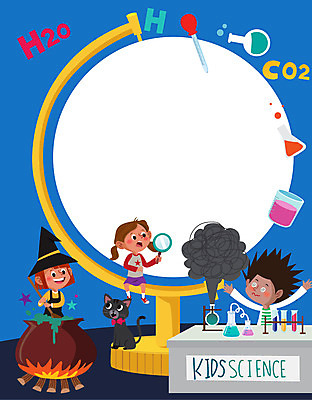 전신 여자 교육 남자 어린이라이프 어린이 과학 일러스트 돋보기 교재 프레임 실험기구 실험 세명 초록색 지구본 고양이 폭발 교과서 학습지 에듀 에듀케이션 프레임일러스트 어린이만 스쿨팩 국내일러스트 AI파일 라이프스타일 컬러 포유류 사람 반려동물 파일형식 벡터