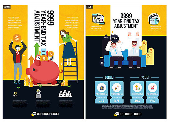 템플릿 여자 남자 ZIP 화살표 리플렛 돈 사다리 팜플렛 성인 노란색 동전 돼지저금통 저금통 직장인 비즈니스맨 비즈니스우먼 전단템플릿 전단 세금 성인만 연말정산 인디자인 INDD 이미지템플릿 직업 컬러 비즈니스 사람 경제 저축 도구 재산 홍보물 파일형식