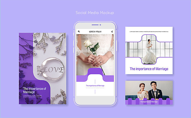 PSD 템플릿 배너템플릿 여자 남자 꽃 ZIP 신부 웨딩드레스 웹템플릿 신랑 결혼 디자인시안 모바일 여러명 20대 스마트폰 세트 보라색 한국인 결혼반지 모바일템플릿 모바일웹 소셜 소셜네트워크 소셜미디어 웹배너 성인만 모바일앱 SNS배너 모바일페이지 이미지템플릿 식물 배너 드레스 컬러 다수 사람 동양인 이벤트 청년 핸드폰 스마트기기 반지 페이지 파일형식