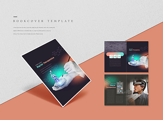 PSD 템플릿 표지디자인 북디자인 손 출판디자인 표지 노년 ZIP 내지 리플렛 북커버 의학 나뭇잎 치과 실험 한명 팜플렛 신체부위 검은색 물방울 60대 노인남자한명만 디지털치료제 이미지템플릿 1 컬러 잎 병원 사람 성인 남자한명만 노인남자만 파일형식