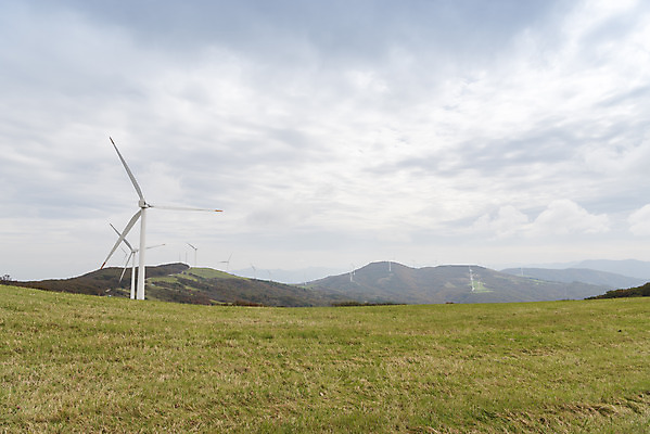 포토 JPG 주간 구름 여유 여행 자연 하늘 한국 풍경 사람없음 야외 가을 풍력에너지 강원도 흐림 국내여행 국내포토 자연요소 계절 감정 아시아 날씨 그린에너지 생태계 파일형식