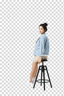 전신 편집 편집이미지 응시 여자 의자 반바지 한명 미소 누끼 앉기 성인 뒷모습 캐주얼 30대 한국인 뒤돌아보기 걸터앉기 PNG 성인여자한명만 편집소스 1 시선 옷 뷰포인트 가구 바지 모션 표정 사람 동양인 장년 여자한명만 성인여자만 파일형식