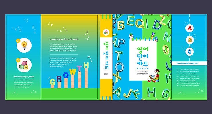 템플릿 표지디자인 북디자인 알파벳 영어 출판디자인 여자 교육 표지 어린이 북커버 한명 책 초록색 파란색 낱말카드 단어카드 에듀 에듀케이션 소녀한명만 스쿨팩 책날개 표지샘플 이미지템플릿 AI파일 문자 1 컬러 사람 교구 여자한명만 소녀만 파일형식 벡터 단어장