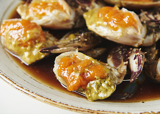 포토 JPG 스튜디오촬영 그릇 접시 음식 실내 근접촬영 사람없음 게 흰배경 기호식품 게장 간장게장 국내포토 식기 한식 뷰포인트 백그라운드 갑각류 내부 흰색 게요리 파일형식