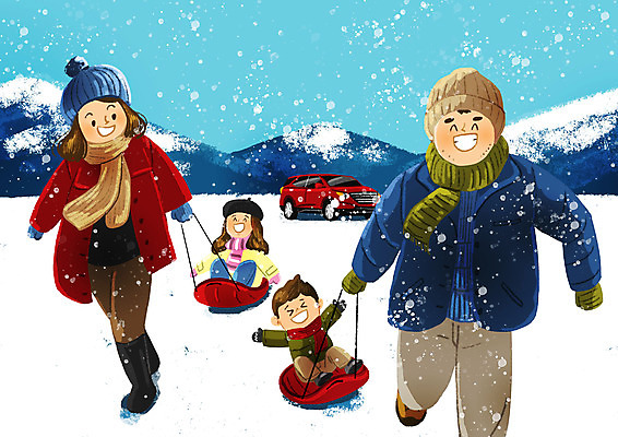 전신 PSD 여자 남자 딸 아들 어린이 겨울 일러스트 가족 엄마 산 여러명 성인 설원 눈 아빠 차 주차 썰매 겨울방학 국내일러스트 자연요소 계절 음료 다수 관계 날씨 방학 눈_날씨 사람 파일형식