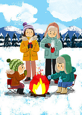전신 PSD 나무 여자 남자 아들 어린이 일러스트 엄마 산 여러명 성인 캠핑 눈 아빠 모닥불 코코아 마시멜로우 겨울방학 국내일러스트 자연요소 식물 음료 다수 겨울 가족 불 레저 날씨 방학 디저트 사람 파일형식