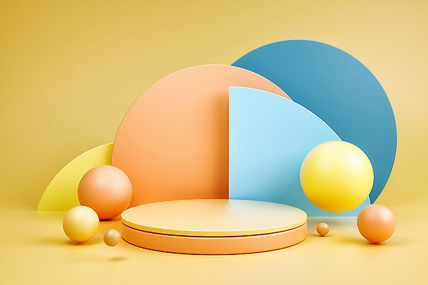 도형 PSD 편집 편집이미지 백그라운드 사람없음 장식 컬러풀 3D소스 3D 공간 원형 입체 디지털합성 오브젝트 합성 단상 입체도형 편집소스 미니멀 편집3D 컬러 파일형식