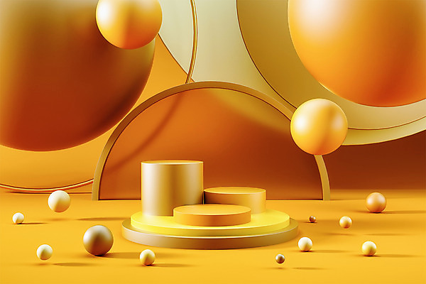 도형 PSD 편집 편집이미지 백그라운드 사람없음 장식 노란색 3D소스 3D 공간 원형 입체 디지털합성 오브젝트 합성 단상 입체도형 편집소스 미니멀 편집3D 컬러 파일형식