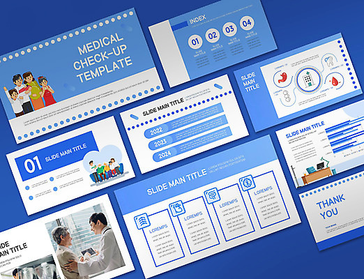 템플릿 여자 노년 남자 비즈니스 가족 그래프 병원 여러명 성인 30대 파란색 세트 한국인 환자 의사 심장 혈액 치아 60대 PPT 프레젠테이션 척추 문서템플릿 건강검진 9P 이미지템플릿 컬러 다수 의학 관계 뼈 사람 동양인 장년 의료진 소화기관 장기_의학 검사_조사 파일형식