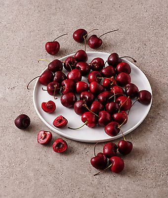 포토 JPG 스튜디오촬영 그릇 접시 과일 실내 사람없음 여러개 신선 체리 유기농 국내포토 식기 웰빙 다수 내부 파일형식