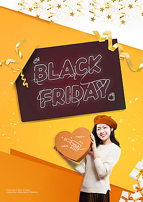 PSD 편집이미지 여자 폭죽 한명 들기 사람 상반신 20대 성인 타이포그라피 선물상자 주황색 한국인 하트상자 의료성형뷰티 성인여자한명만 블랙프라이데이 이미지편집 문자 1 컬러 모션 데이이벤트 선물 동양인 청년 상자 여자한명만 성인여자만 파일형식