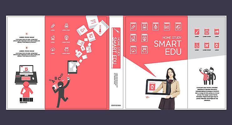 템플릿 학생 표지디자인 북디자인 출판디자인 여자 교육 표지 북커버 청소년 여고생 고등학생 모바일 사람모양 한명 상반신 10대 책 빨간색 스마트기기 컴퓨터 태블릿 한국인 전자책 온라인쇼핑 모바일쇼핑 에듀 에듀케이션 온라인강의 스쿨팩 책날개 표지샘플 이미지템플릿 AI파일 모양 1 컬러 사람 동양인 전자제품 쇼핑 강의 온라인 파일형식 벡터 언택트