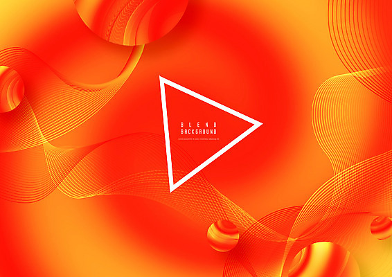 PSD 편집이미지 선 백그라운드 그래픽백그라운드 사람없음 그래픽 빨간색 주황색 구 원형 삼각형 웨이브 이미지편집 도형 컬러 파일형식