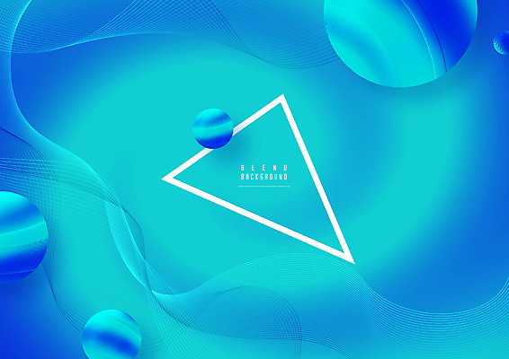 PSD 편집이미지 선 하늘색 백그라운드 그래픽백그라운드 사람없음 그래픽 구 원형 삼각형 웨이브 이미지편집 도형 파란색 파일형식